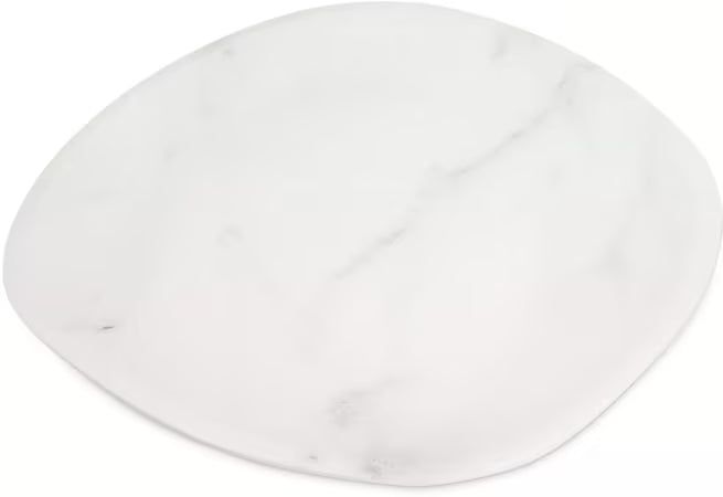 13 Inch Marble Ridge Melamine Oblong Platter with a premium matte finish and shatter resistant construction. Ideal for restaurants, cafes, catering, buffets, and elegant food presentations.