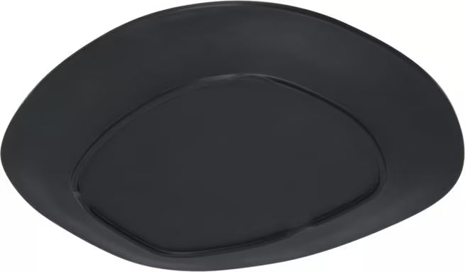 13 Inch Soapstone Ridge Melamine Oblong Platter with a premium matte finish and shatter resistant construction. Ideal for restaurants, cafes, catering, buffets, and elegant food presentations.