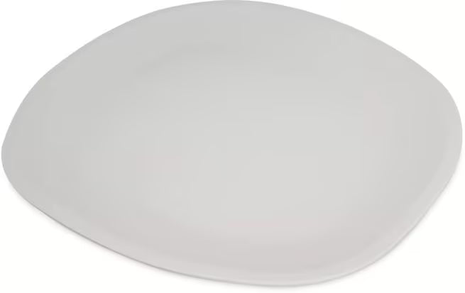 18 Inch Cement Ridge Melamine Oblong Platter with a premium matte finish and shatter resistant construction. Ideal for restaurants, catering, buffets, banquet service, and elegant food presentations.