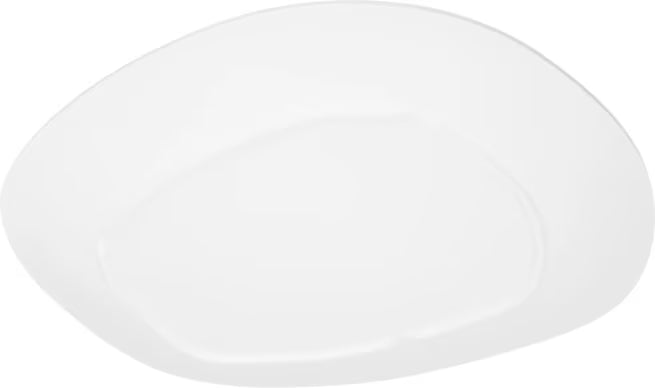 18 Inch Marble Ridge Melamine Oblong Platter with a premium matte finish and shatter resistant construction. Ideal for restaurants, catering, buffets, banquet service, and elegant food presentations.