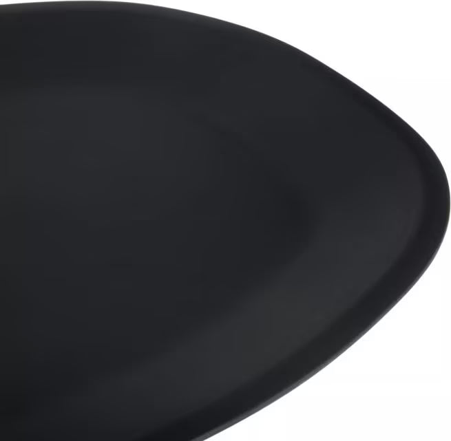 18 Inch Slate Ridge Melamine Oblong Platter with a premium matte finish and shatter resistant construction. Ideal for restaurants, catering, buffets, banquet service, and elegant food presentations.