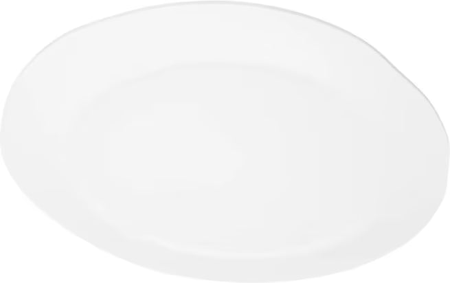 9 Inch Marble Ridge Melamine Rimless Plate with a premium matte finish and seamless rimless design. Commercial grade, shatter resistant dinnerware for restaurants, cafes, catering, and home dining.