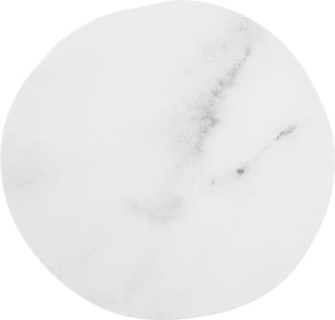 9 Inch Marble Ridge Melamine Rimless Plate with a premium matte finish and seamless rimless design. Commercial grade, shatter resistant dinnerware for restaurants, cafes, catering, and home dining.