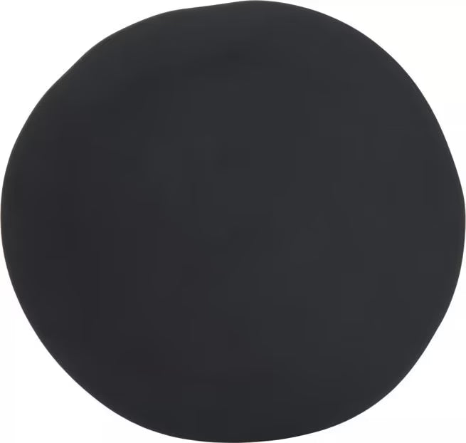 9 Inch Slate Ridge Melamine Rimless Plate with a premium matte finish and seamless rimless design. Commercial grade, shatter resistant dinnerware for restaurants, cafes, catering, and home dining.