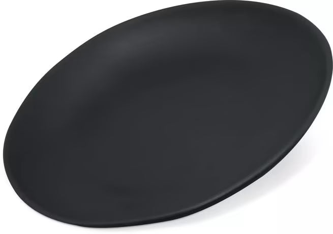 9 Inch Slate Ridge Melamine Salad Plate with a premium matte finish and commercial grade durability. Shatter resistant dinnerware ideal for restaurants, cafes, catering, and home dining.