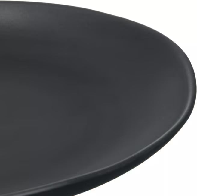 10.5 Inch Slate Ridge Melamine Dinner Plate with a premium matte finish and commercial grade durability. Shatter resistant dinnerware ideal for restaurants, cafes, catering, buffets, and home dining.