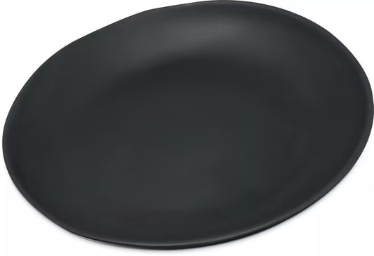 10.5 Inch Slate Ridge Melamine Dinner Plate with a premium matte finish and commercial grade durability. Shatter resistant dinnerware ideal for restaurants, cafes, catering, buffets, and home dining.
