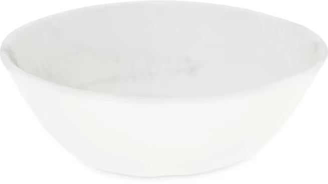 22 oz Marble Ridge Melamine Bowl with a premium matte finish and commercial grade durability. Shatter resistant bowl ideal for restaurants, cafes, catering, buffets, and home dining.