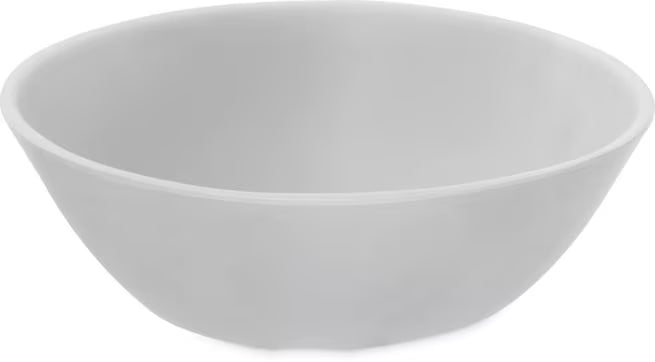52 oz Cement Ridge Melamine Bowl with a premium matte finish and commercial grade durability. Shatter resistant serving bowl ideal for restaurants, cafes, catering, buffets, and home dining.