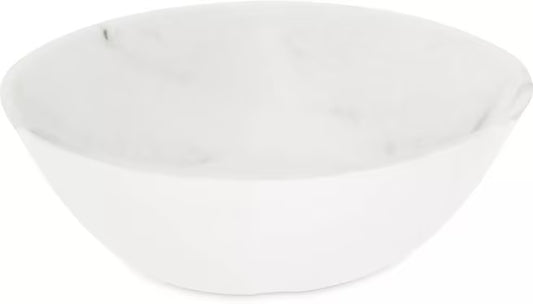 52 oz Marble Ridge Melamine Bowl with a premium matte finish and commercial grade durability. Shatter resistant serving bowl ideal for restaurants, cafes, catering, buffets, and home dining.