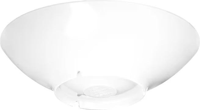 46 oz White Melamine Shallow Open Vegetable Bowl with commercial grade durability and temperature insulated construction. Ideal for restaurants, cafes, catering, buffets, outdoor dining, and home entertaining.