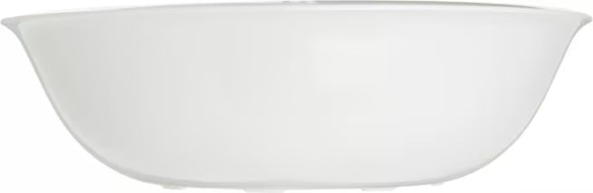 32 oz White Epicure Melamine Soup Salad Broth Bowl with commercial grade durability and European styling. Stain resistant, chip resistant, and temperature insulated for restaurants, cafes, catering, buffets, and home dining.