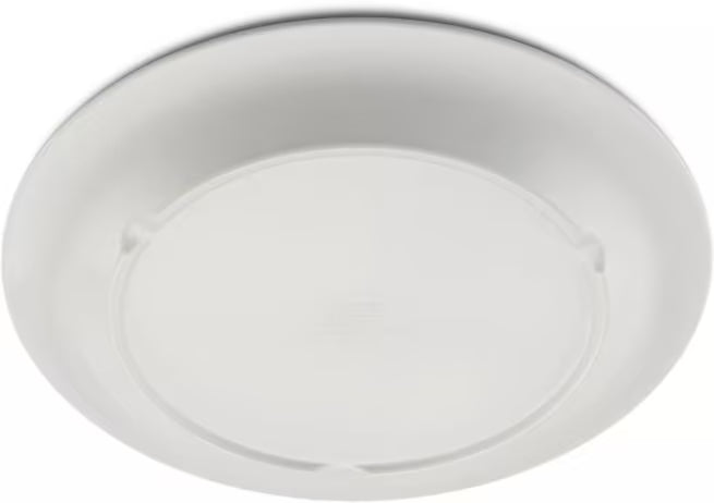 9 Inch White Sierrus Melamine Narrow Rim Dinner Plate with commercial grade durability shatter resistant construction and temperature insulated design. Ideal for restaurants cafes hospitals schools catering and home dining.