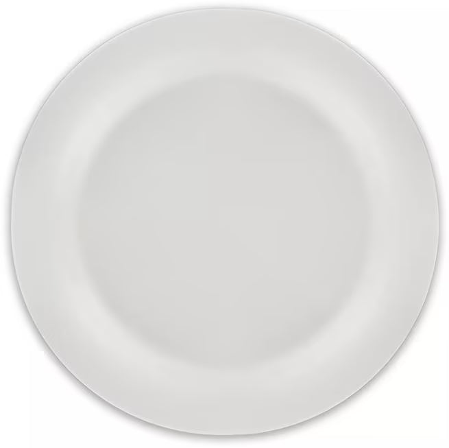 10.5 Inch Bone Sierrus Melamine Narrow Rim Dinner Plate with commercial grade durability, shatter resistant construction, and temperature insulated design. Ideal for restaurants, cafes, hospitals, schools, catering, and home dining.