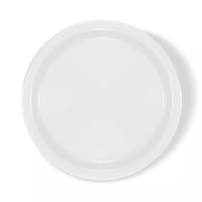 6.5 Inch Bone Sierrus Melamine Narrow Rim Pie Plate with commercial grade durability shatter resistant construction and temperature insulated design. Ideal for restaurants cafes bakeries catering and home dining.
