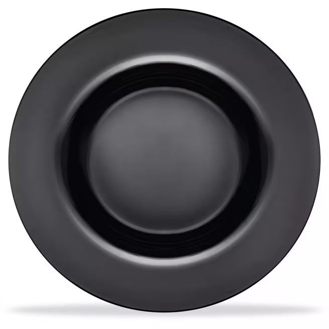 20 oz Black Sierrus Melamine Chef Salad Pasta Bowl with commercial grade durability, shatter resistant construction and temperature insulated design. Perfect for salads, pasta, grain bowls and foodservice applications.