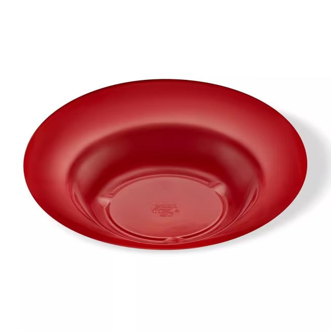 20 oz Red Sierrus Melamine Chef Salad Pasta Bowl with commercial grade durability, shatter resistant construction and temperature insulated design. Perfect for salads, pasta, grain bowls and foodservice applications.