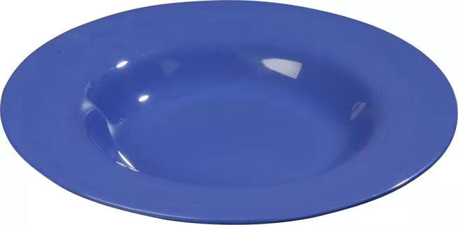 20 oz Ocean Blue Sierrus Melamine Chef Salad Pasta Bowl with commercial grade durability, shatter resistant construction and temperature insulated design. Perfect for salads, pasta, grain bowls and foodservice applications.