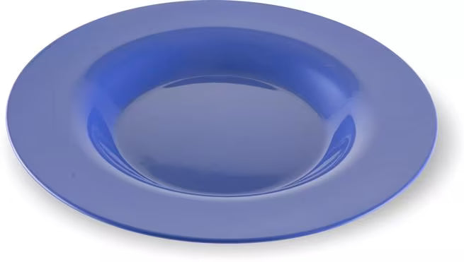 20 oz Ocean Blue Sierrus Melamine Chef Salad Pasta Bowl with commercial grade durability, shatter resistant construction and temperature insulated design. Perfect for salads, pasta, grain bowls and foodservice applications.