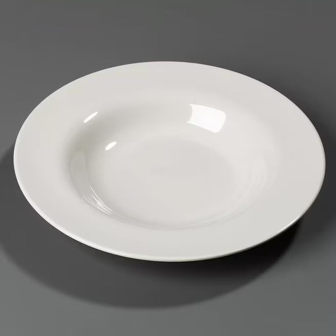 20 oz Bone Sierrus Melamine Chef Salad Pasta Bowl with commercial grade durability, shatter resistant construction and temperature insulated design. Perfect for salads, pasta, grain bowls and foodservice applications.