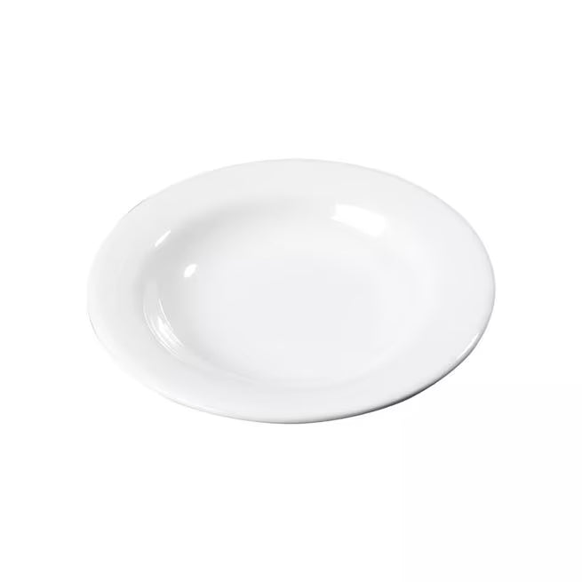 11 oz White Sierrus Melamine Pasta Soup Salad Bowl with commercial grade durability, shatter resistant construction and temperature insulated design. Perfect for soups, pasta, salads and foodservice applications.