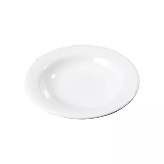 11 oz White Sierrus Melamine Pasta Soup Salad Bowl with commercial grade durability, shatter resistant construction and temperature insulated design. Perfect for soups, pasta, salads and foodservice applications.