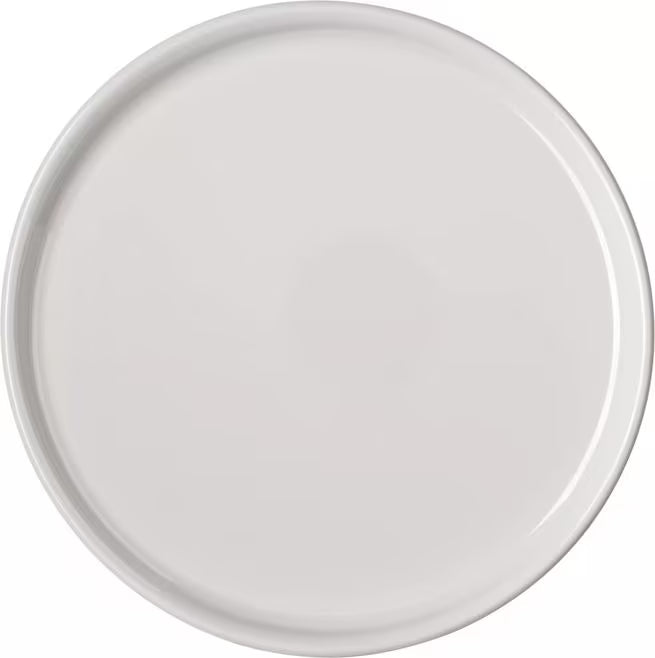 9 Inch Greige Stadia Melamine Salad Plate with commercial grade break resistant construction and a modern organic shape. Perfect for serving salads, appetizers, desserts, bread and side dishes.