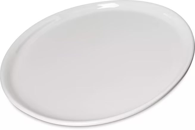 7.25 Inch Greige Stadia Melamine Bread and Butter Plate with commercial grade break resistant construction and a modern organic shape. Perfect for serving bread, butter, pastries, desserts and side dishes.