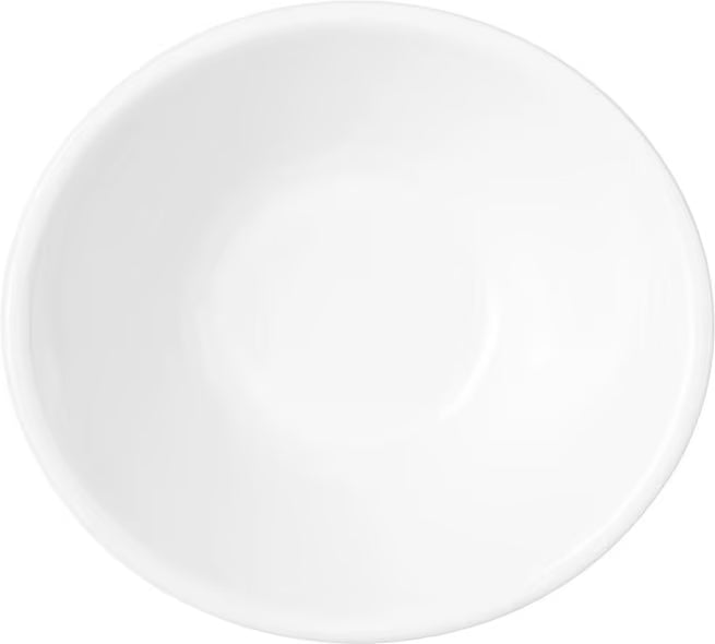 12 oz White Stadia Melamine Bowl with commercial grade break resistant construction and a modern organic shape. Perfect for serving soups, salads, cereals, pasta, grain bowls, desserts and side dishes.