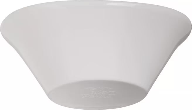 12 oz Greige Stadia Melamine Bowl with commercial grade break resistant construction and a modern organic shape. Perfect for serving soups, salads, cereals, pasta, grain bowls, desserts and side dishes.