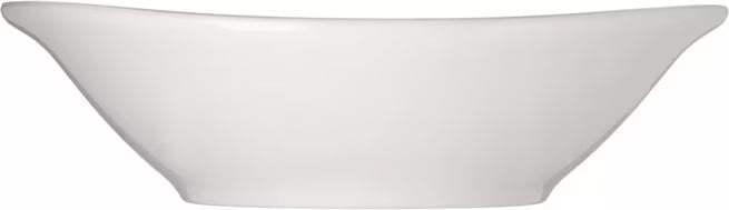 52 oz Greige Stadia Melamine Bowl with commercial grade break resistant construction and a modern organic shape. Perfect for serving large salads, pasta, grain bowls, noodle dishes, shared side dishes and family style servings.