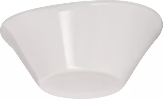 2 oz Greige Stadia Melamine Sauce Cup with commercial grade break resistant construction and a modern organic shape. Perfect for serving dipping sauces, condiments, dressings, salsa, butter, seasonings and tasting portions.