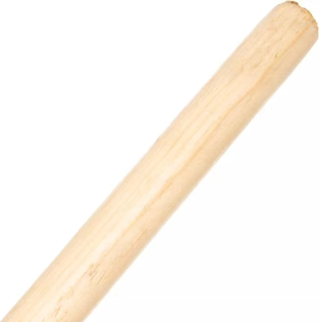 55 Inch Tan Flo-Pac Corn Parlor Broom with 80% rattan and 20% corn fiber bristles. High bristle fill count delivers durable sweeping performance and long lasting value for commercial cleaning.