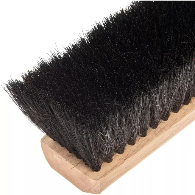 Shop the Flo-Pac 24 Inch Polypropylene Sweep Brush with washable moisture and chemical resistant bristles and a durable hardwood block. Ideal for commercial and light industrial floor cleaning.