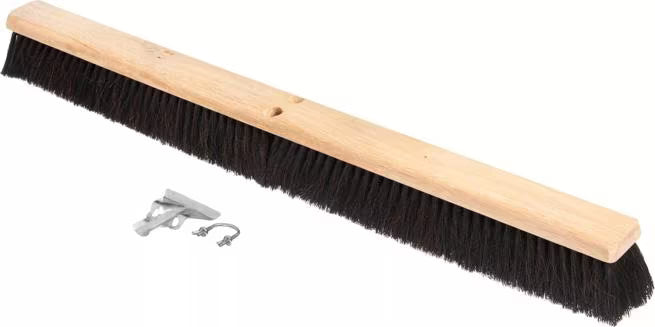 Shop the Flo-Pac 24 Inch Polypropylene Sweep Brush with washable moisture and chemical resistant bristles and a durable hardwood block. Ideal for commercial and light industrial floor cleaning.