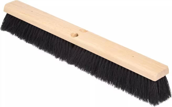 Shop the Flo-Pac 24 Inch Tampico Sweep Brush with heat and chemical resistant Tampico fibers and a durable hardwood block. Ideal for commercial and industrial floor cleaning.