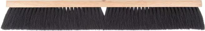 Shop the Flo-Pac 24 Inch Tampico Sweep Brush with heat and chemical resistant Tampico fibers and a durable hardwood block. Ideal for commercial and industrial floor cleaning.