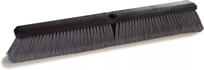 Shop the Flo-Pac 18 Inch Flagged Polypropylene Floor Sweep with soft flagged polypropylene bristles for dust, sawdust and fine particles on smooth surfaces. Ideal for commercial and light industrial cleaning.