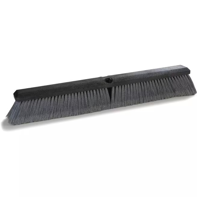 Shop the Flo-Pac 18 Inch Flagged Polypropylene Floor Sweep with soft flagged polypropylene bristles for dust, sawdust and fine particles on smooth surfaces. Ideal for commercial and light industrial cleaning.