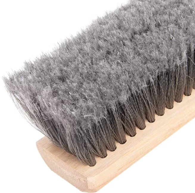 24 Inch Gray Flagged Bristle Hardwood Push Broom Head 4501423 Case Pack 12