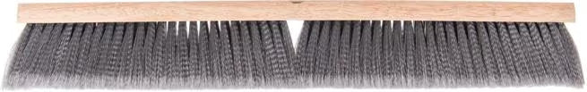 24 Inch Gray Flagged Bristle Hardwood Push Broom Head 4501423 Case Pack 12