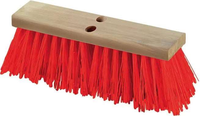 Shop the Flo-Pac 16 Inch Heavy Polypropylene Sweep with durable crimped polypropylene bristles and a hardwood block. Ideal for street crews, construction sites and heavy-duty industrial cleaning.