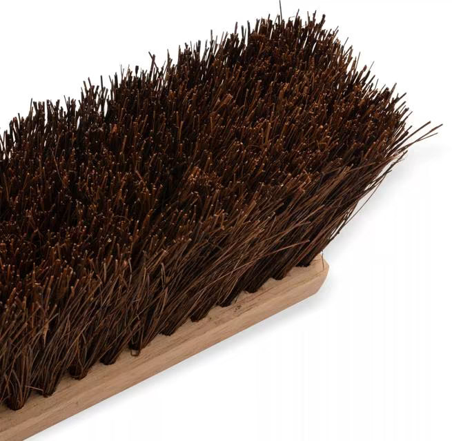 Shop the Flo-Pac 24 Inch Palmyra Heavy Floor Garage Sweep with natural Palmyra bristles, heat and chemical-resistant Tampico fibers and a durable hardwood block. Ideal for garages, warehouses and heavy-duty industrial cleaning.