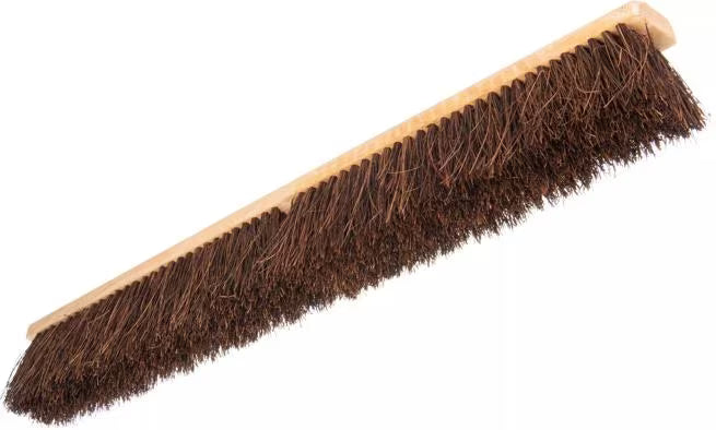 Shop the Flo-Pac 36 Inch Palmyra Garage Brush with natural Palmyra bristles, heat and chemical-resistant Tampico fibers and a durable hardwood block. Ideal for garages, warehouses, construction sites and heavy-duty industrial cleaning.