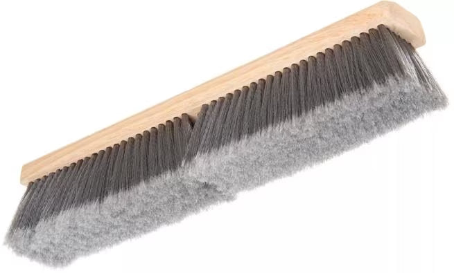 Shop the Flo-Pac 18 Inch Gray Flagged Floor Sweep with a durable hardwood block and long-wearing flagged bristles. Ideal for commercial, industrial and construction site cleaning.