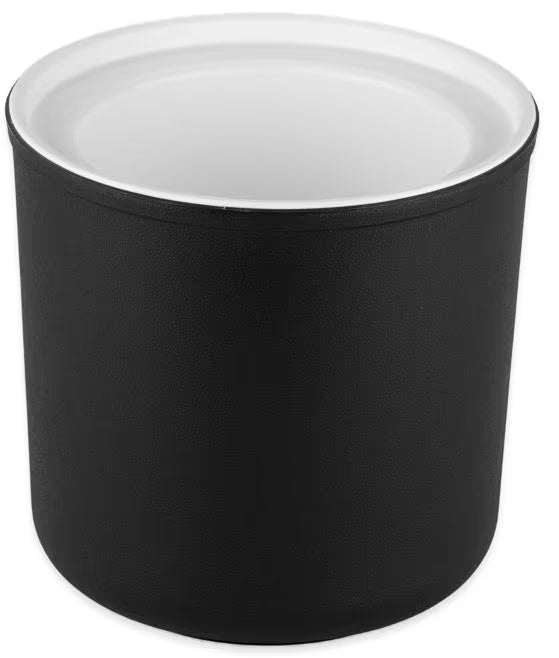 Shop the Coldmaster 2 Quart Black Cold Crock & Coaster with non-toxic gel-filled insulation that keeps food cold for up to 8 hours. Ideal for condiments, sauces, toppings and side dishes in commercial foodservice.