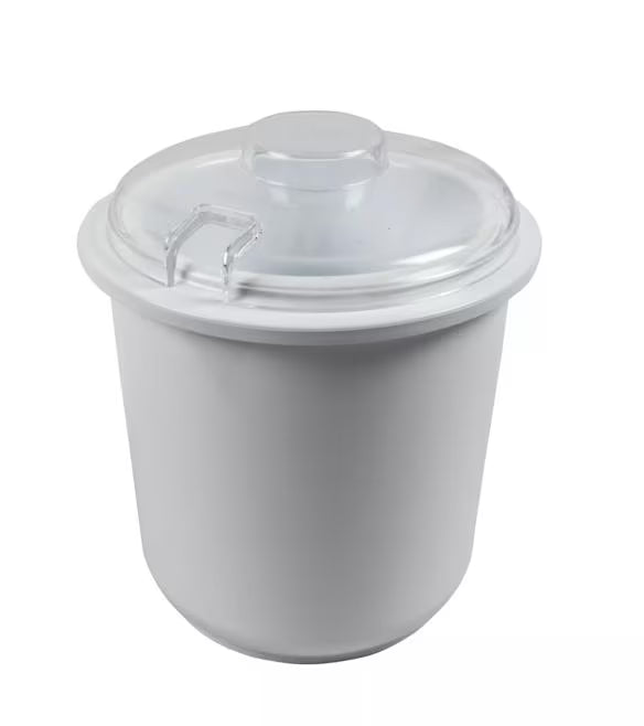Shop the Coldmaster Clear Cold Crock Slotted Lid with a serving utensil notch, molded knob and shatter-resistant acrylic construction. Designed to maintain optimal cold temperatures in commercial foodservice.