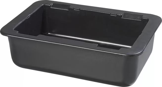 Shop the Coldmaster 6 Inch Deep Full-Size 20 Quart Black Coldpan with refrigerant gel technology that keeps food at or below 40°F for up to 8 hours. Ideal for buffets, catering and commercial foodservice.