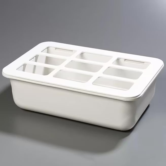 Shop the Coldmaster 6 Inch Deep Full-Size 24 Quart Coldpan with Organizer and refrigerant gel technology that keeps food at or below 40°F for up to 8 hours. Ideal for buffets, catering and commercial foodservice.
