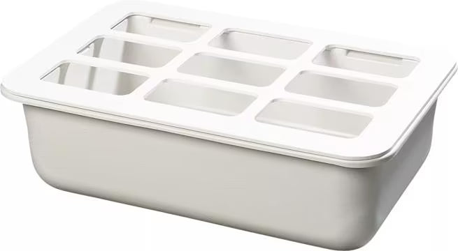 Shop the Coldmaster 6 Inch Deep Full-Size 24 Quart Coldpan with Organizer and refrigerant gel technology that keeps food at or below 40°F for up to 8 hours. Ideal for buffets, catering and commercial foodservice.
